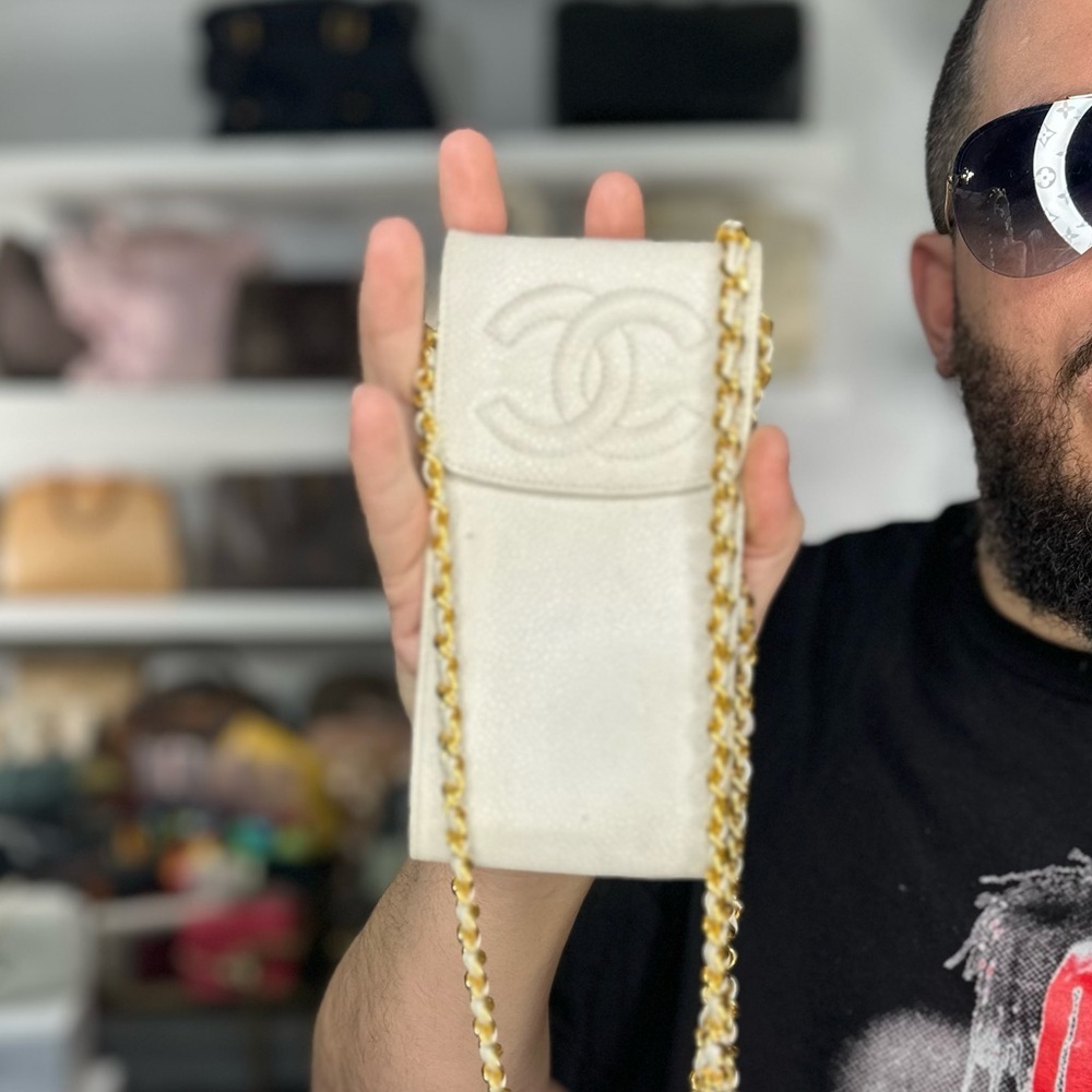 Chanel Caviar Leather Mini Bag